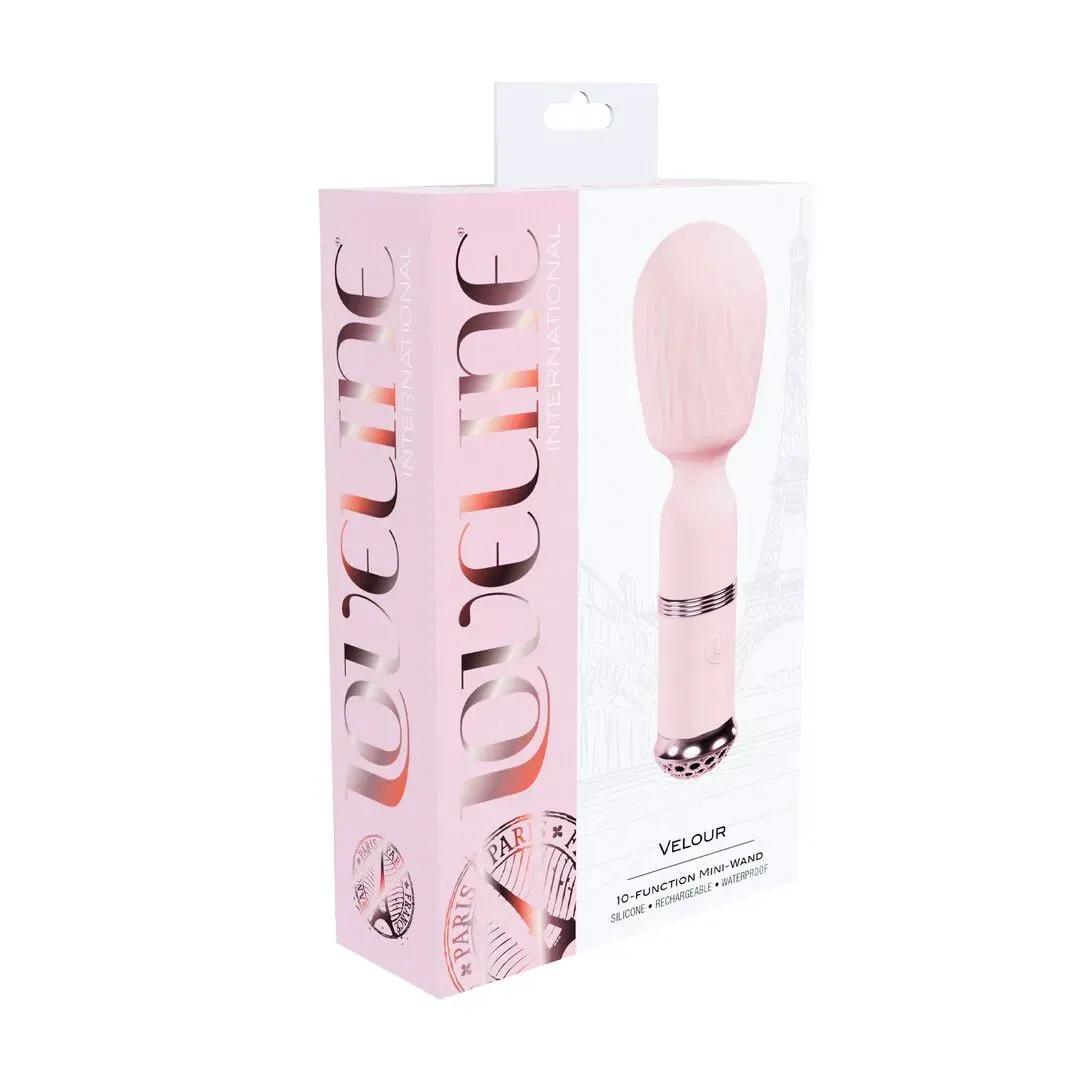 Velour Mini Wand – מיני Wand עוצמתי עם ראש גמיש ורטט עמוק