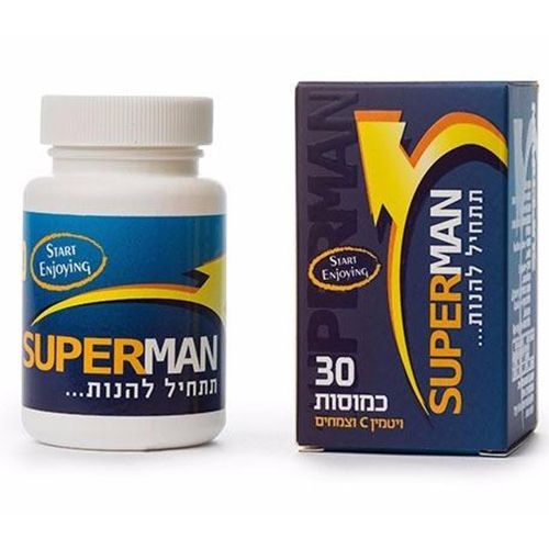 Super man טבליות לשיפור האון