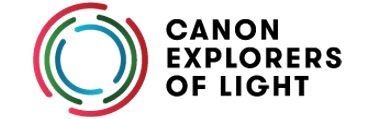 Canon logo in black.