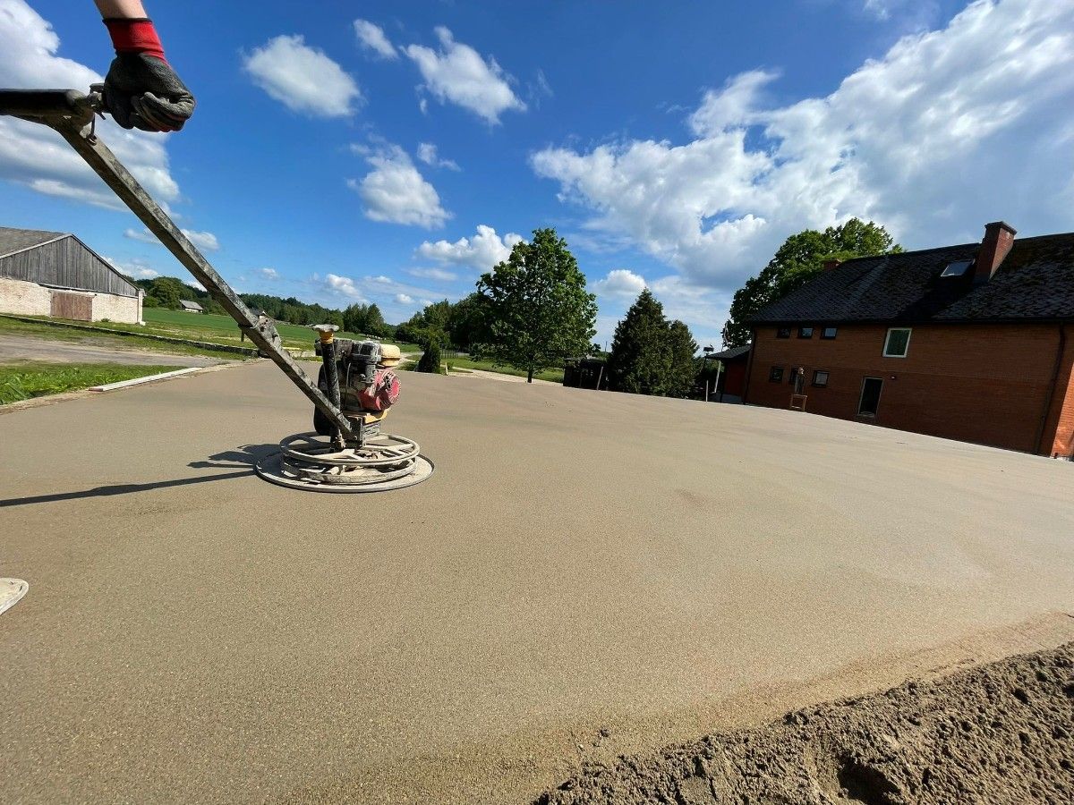 Estrich industriālās grīdas, bilde 6