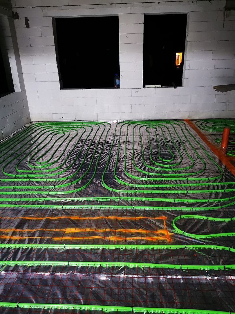 Siltās grīdas montāža un ierīkošana 9