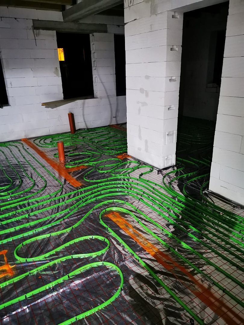 Siltās grīdas montāža un ierīkošana 3