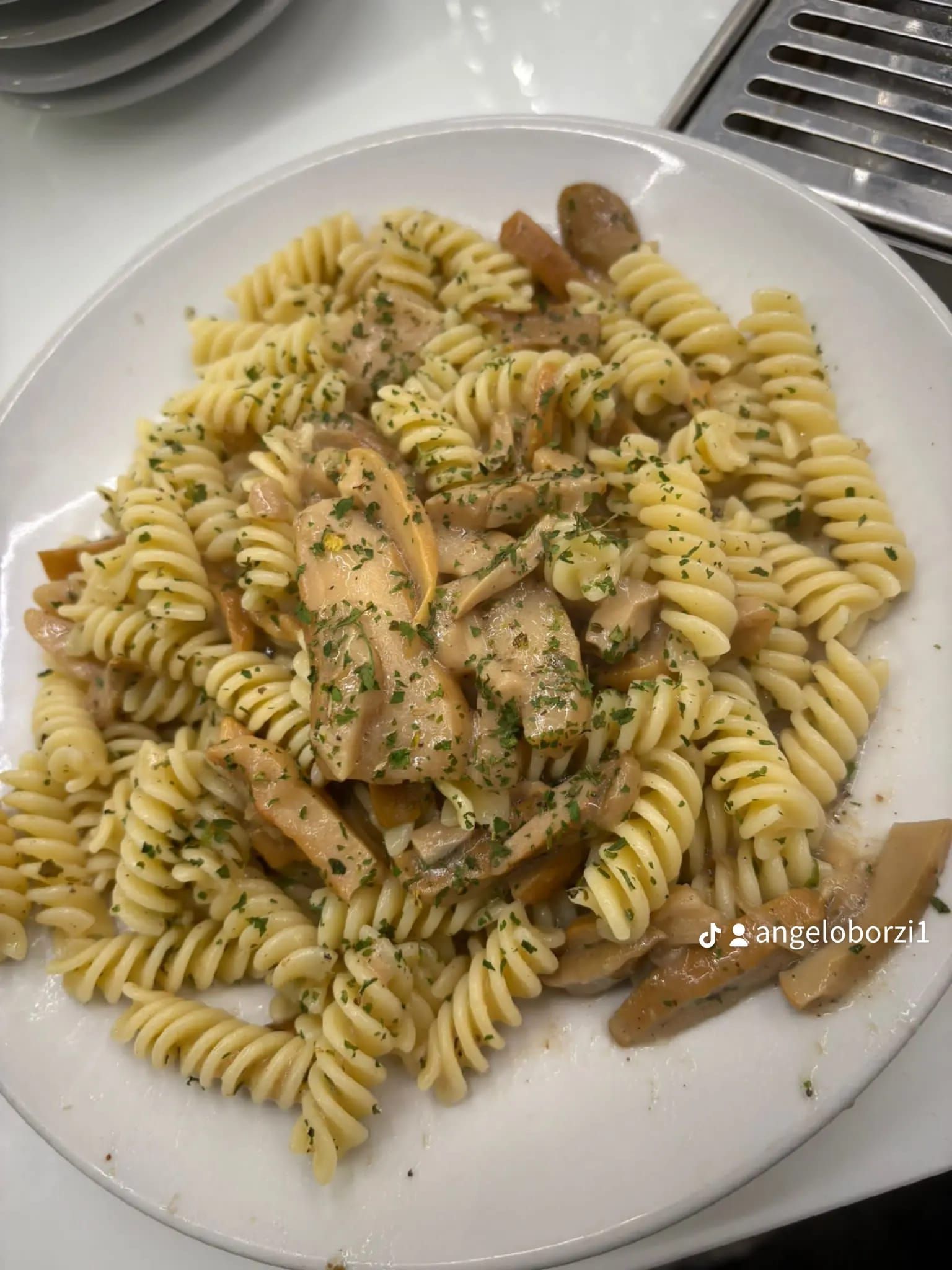 pasta e funghi