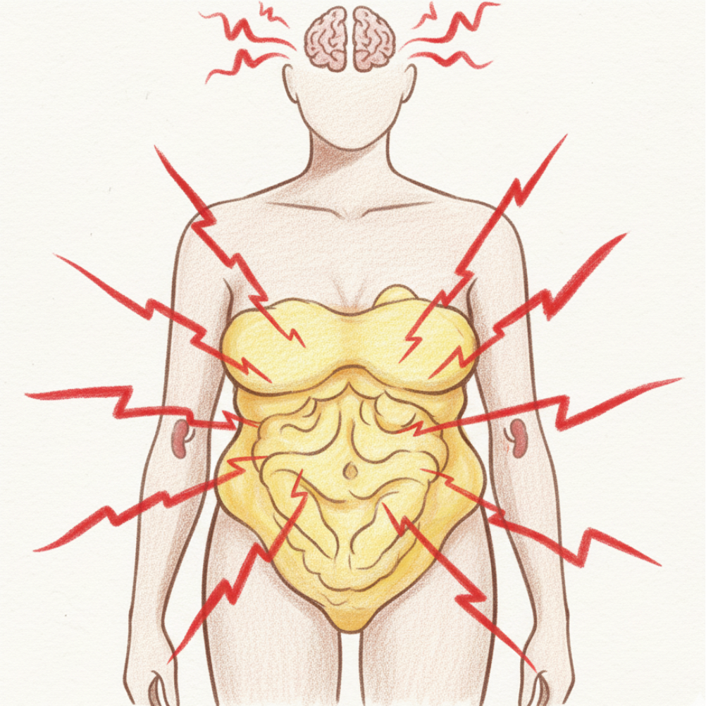 【CNFCD健康計畫 Day 13】你的時間資產正在「貶值」！揭秘壓力荷爾蒙的隱形傷害-高績效人士往往在工作上追求極致，但這種長期超負荷，會讓你的身體系統進入「戰鬥模式」，持續釋放皮質醇。你以為壓力只影響情緒？錯了！它正在直接破壞你的代謝，悄悄增加你的腹部脂肪！