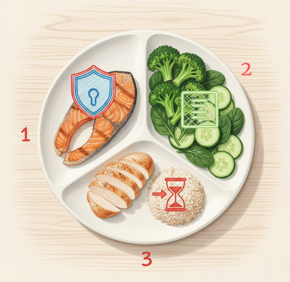 【CNFCD健康計畫 Day 21】聚餐不破功！你的「美食智慧」如何讓你越吃越瘦-CNFCD 計畫專業觀點：我們不是教你「拒絕」社交，而是教你一套精準的「進食順序與宏量營養素緩衝策略」。這讓你輕鬆參與社交，同時確保你的代謝系統仍處於高效運作的狀態，讓你體現「美食智慧」的最高價值。