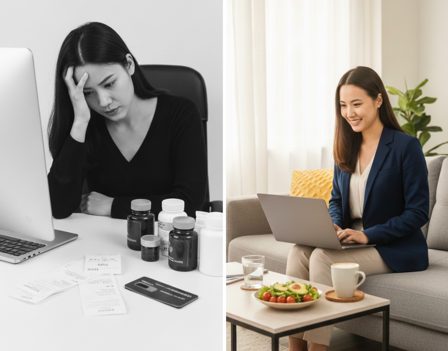 【微康減肥太貴？】我也曾這樣想！但這筆錢，如何為我賺回職場外的「第二份薪水」-關鍵秘密在於：我發覺，減肥其實是一個投資，它不是花費。這份資產，是用健康、自信和一套證明有效的模式打造的。當你學會管理健康，你的經驗就成為了最有價值的「知識資產」。