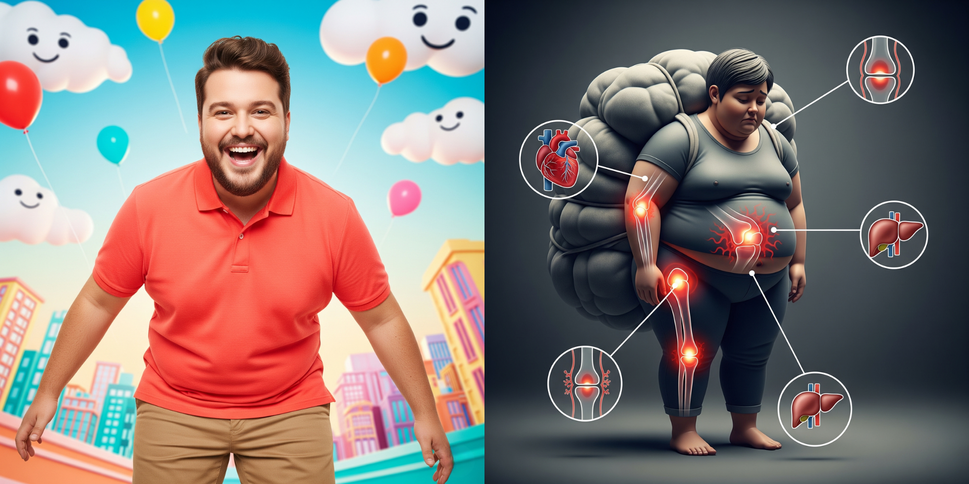 【CNFCD健康計畫 Day 5】 迷思點破:為何醫學上不再承認「健康的胖子」-你可能自我感覺良好:「我雖然肉一點,但體檢都沒紅字啊!」然而,在代謝醫學領域,這個「健康的胖子」迷思已經被修正。世界衛生組織(WHO)早已將肥胖定義為一種慢性疾病。這提醒我們:代謝的損耗,只會遲到,不會缺席。