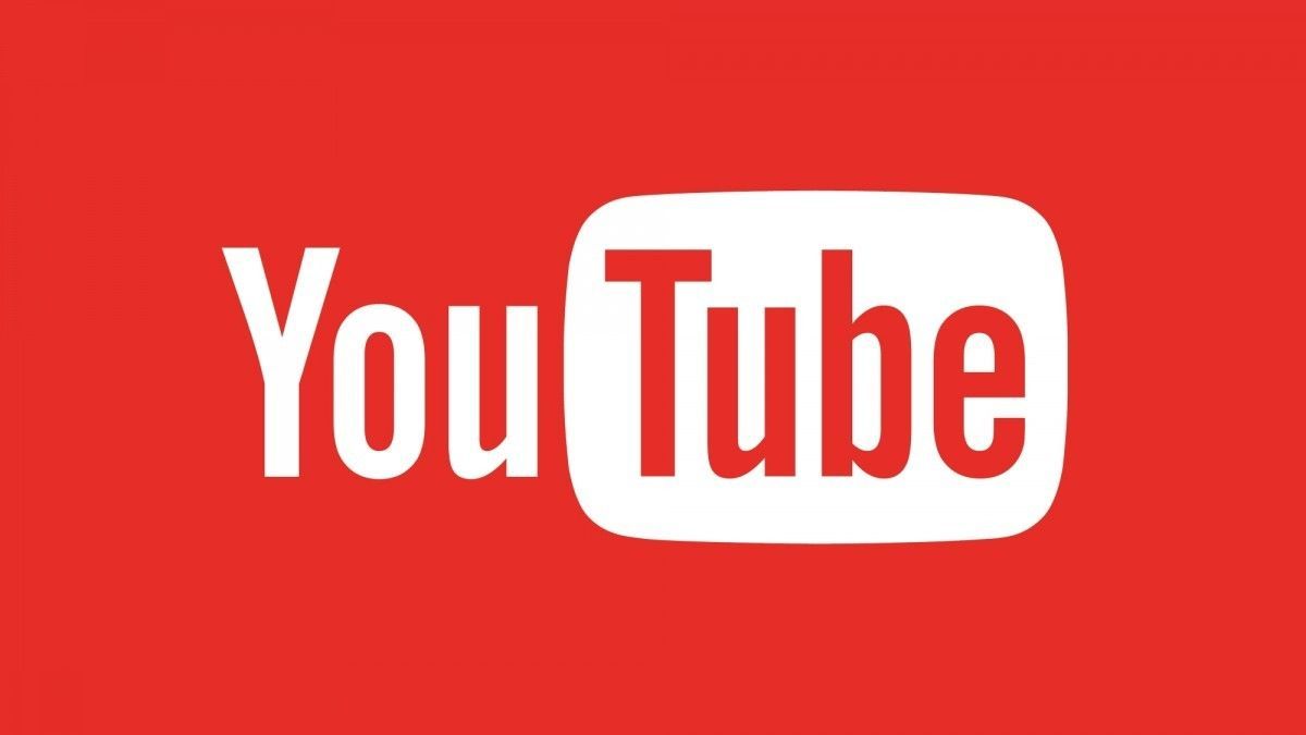 YouTube logo: White 