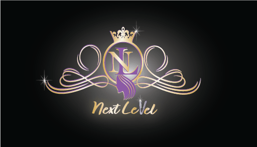 The logo for next level has a crown on it