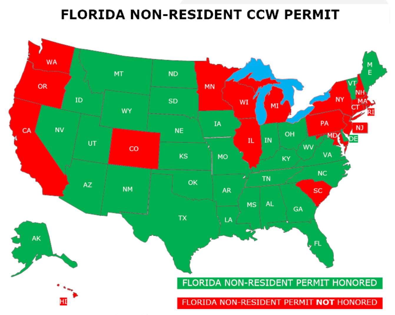 FL/Reciprocity Map