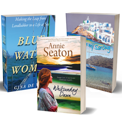 Three books by annie seaton are stacked on top of each other