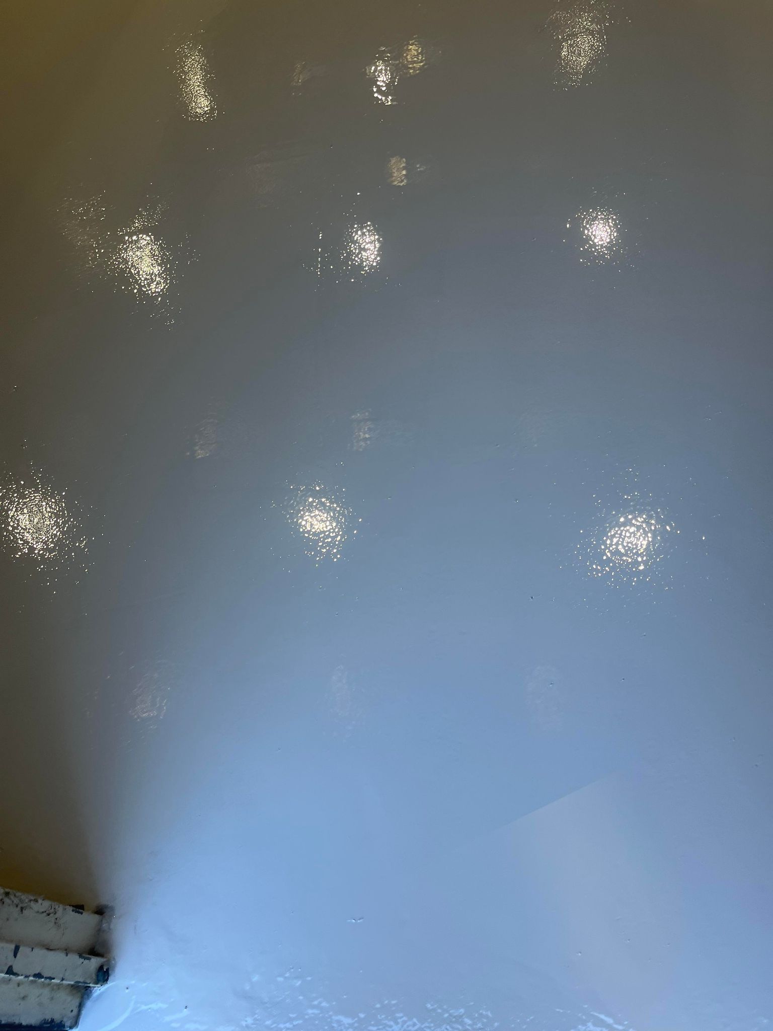 A ceiling with a lot of stars on it