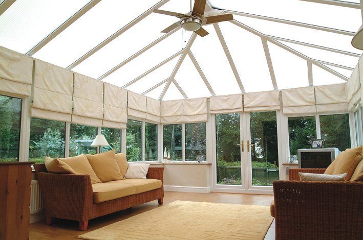 Extensive range of UPVC conservatory roof styles and colours