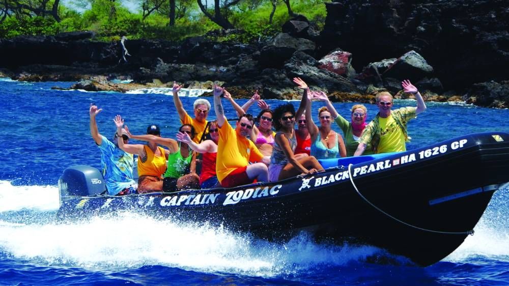 Experience a thrill ride along the coast with Captain Zodiac