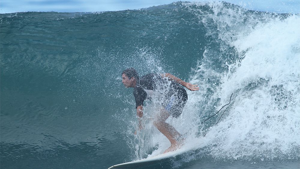 Phil Kasper Surfing