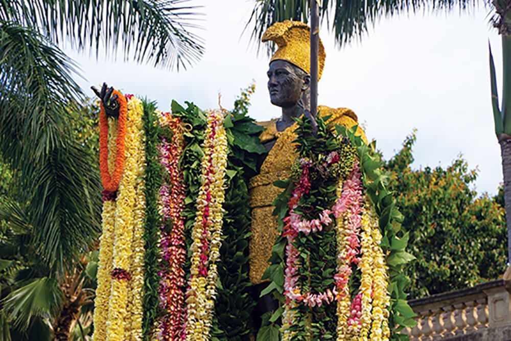 King Kamehameha Celebration Lei Draping Ceremony