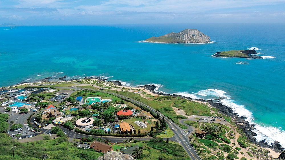 Sea Life Park Aerial