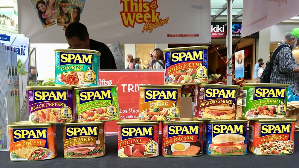 Spam Jam Can Stack