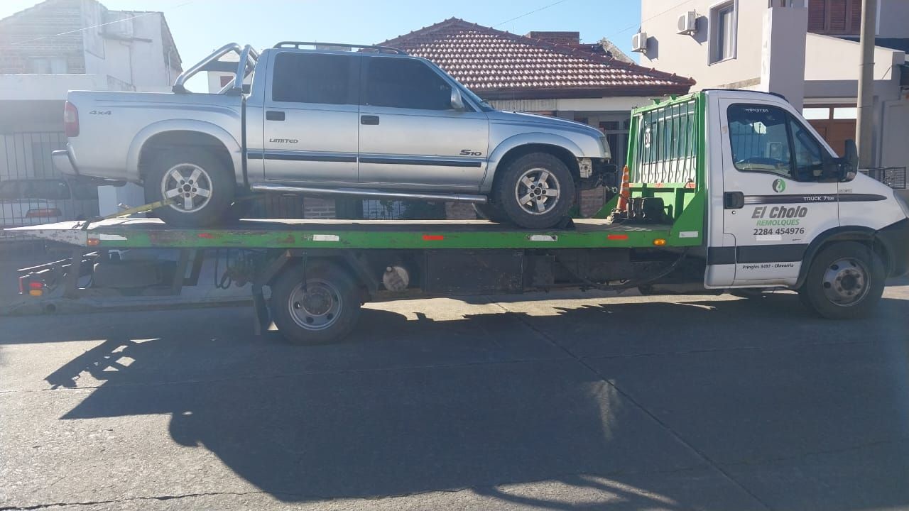 Auxilio El Cholo Remolques 24 Hs