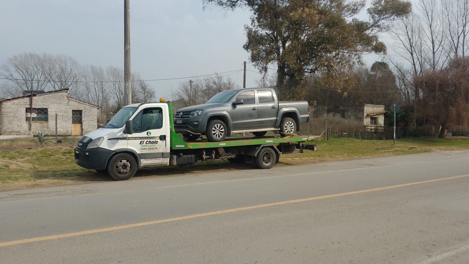 Auxilio El Cholo Remolques 24 Hs