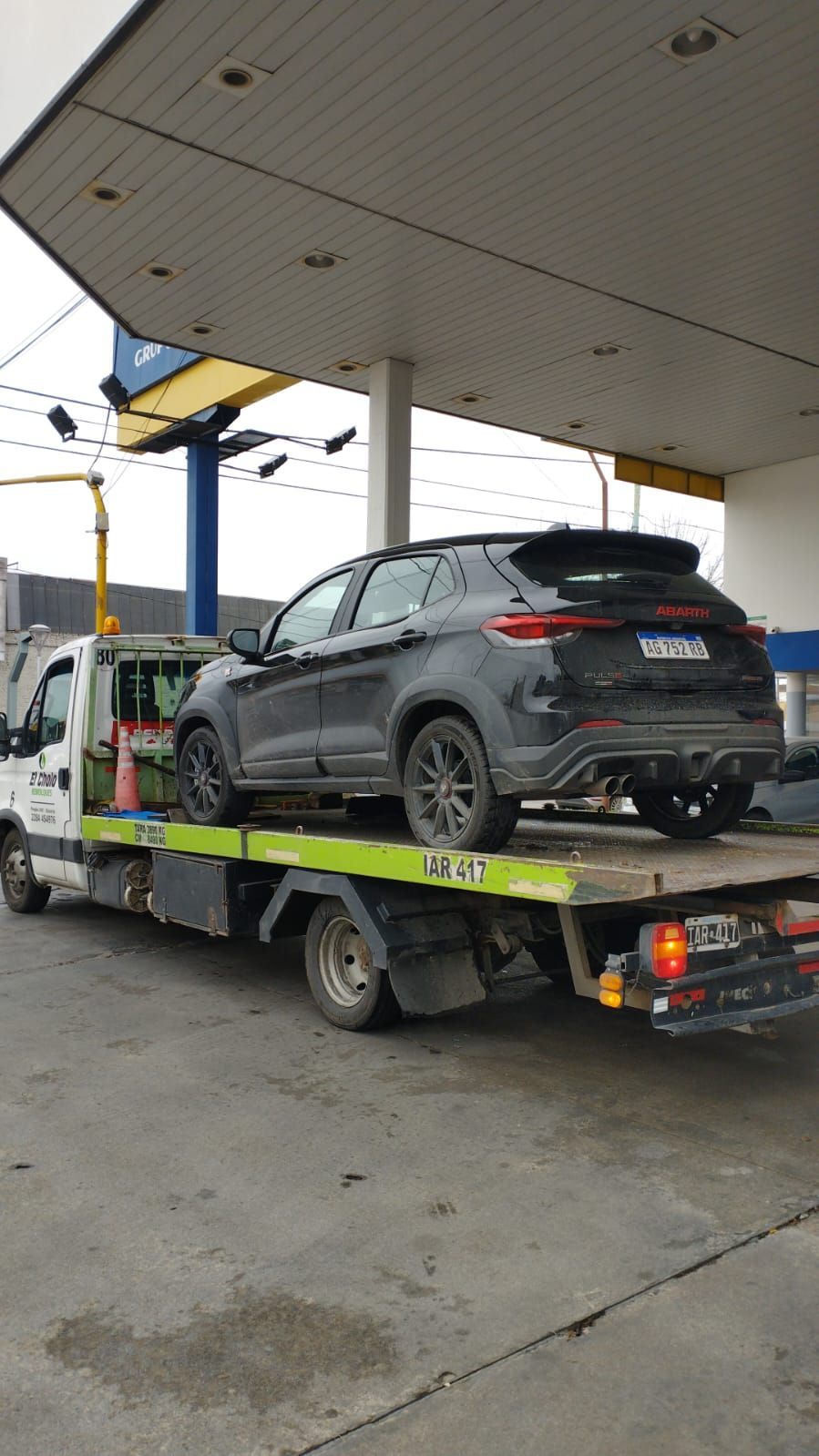 Auxilio El Cholo Remolques 24 Hs