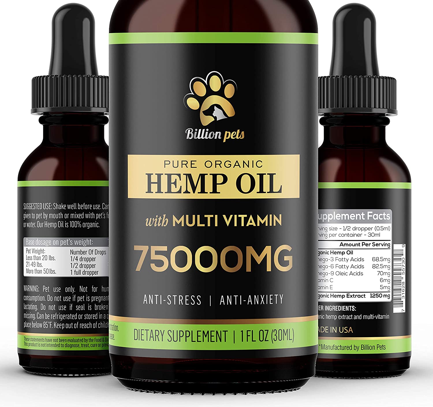 Hemp Oil for Calming and Skin Health