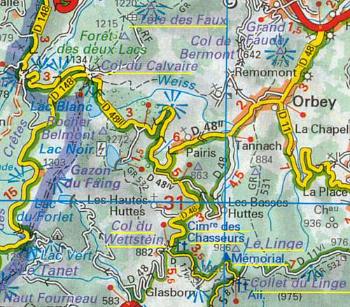 ALSACE VOSGES Col du Wettstein Schratzm nnele