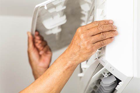 Opening A Air Conditioner