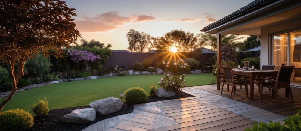 A dirt road lined with trees on both sides.