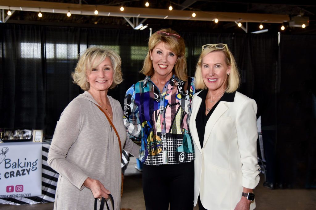 Event team planners, Gerrie Leppert, Chris Fulkerson and Melissa Gernert.