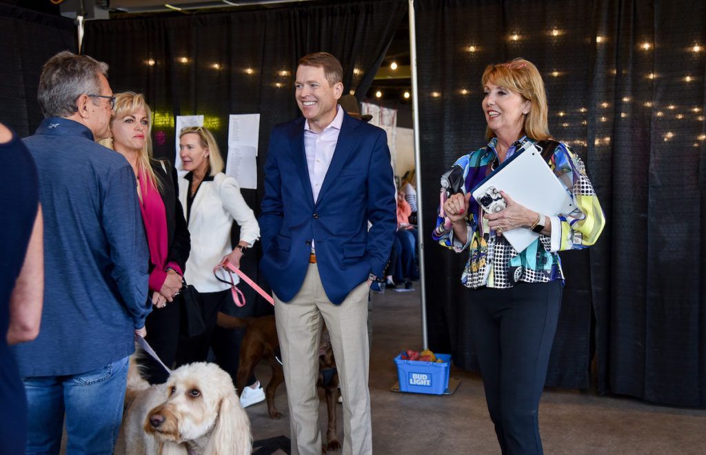 capturing the excitement in the crowd