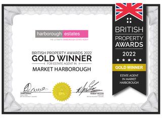 Best Agent Award in Harborough LE16 | Harborough Estates