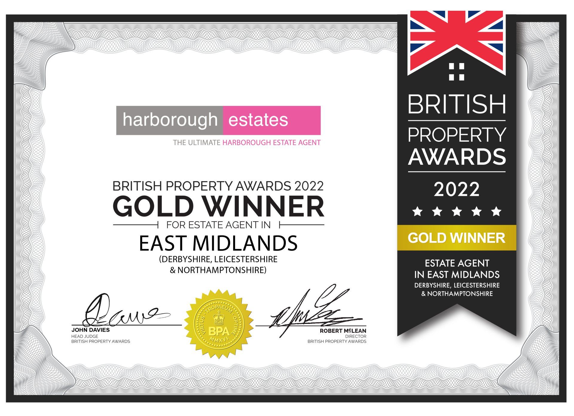 Estate Agents in Market Harborough | British Property Awards 2022 East Midlands (Leicestershire, Northamptonshire, Derbyshire