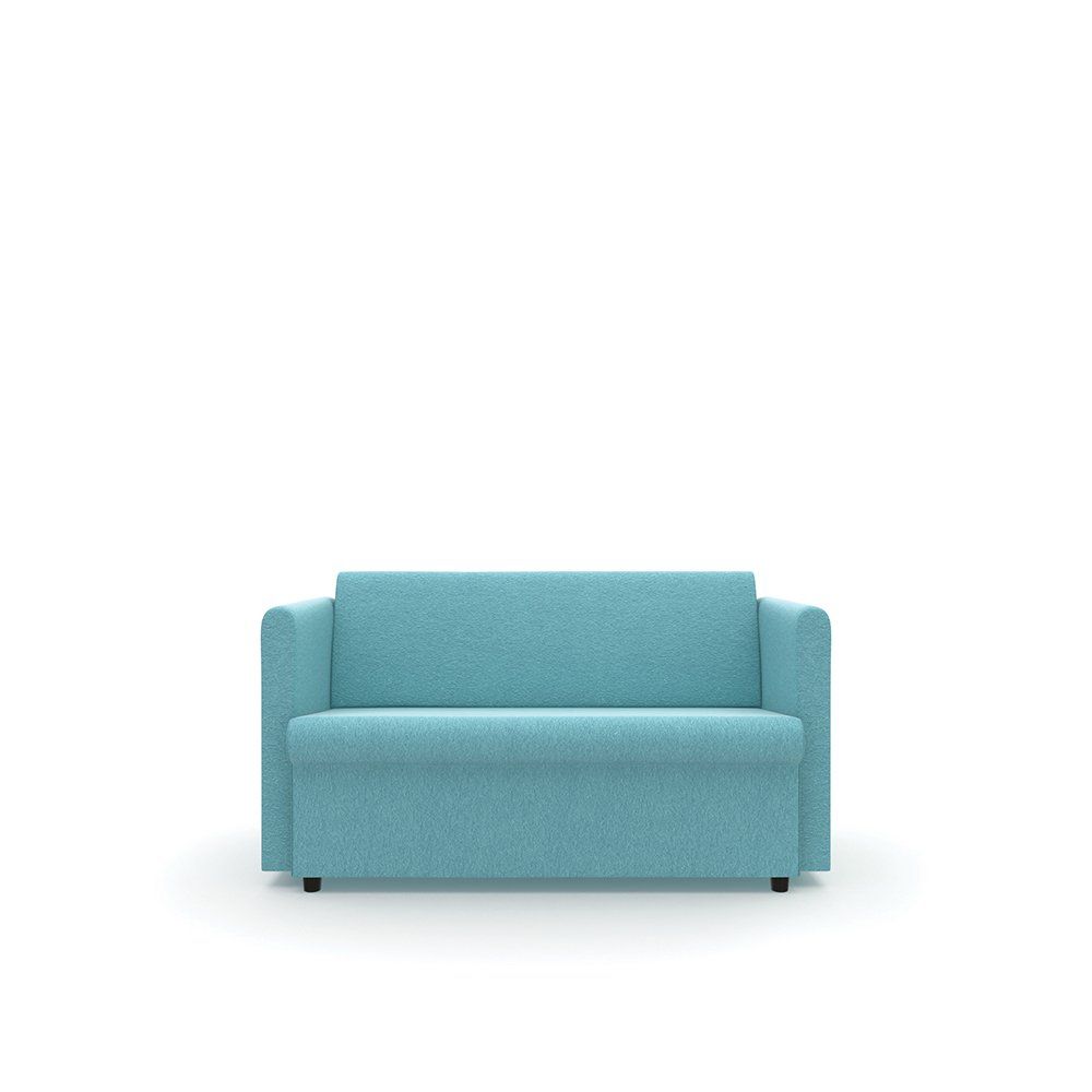 modular 100 series contract two seater sofa