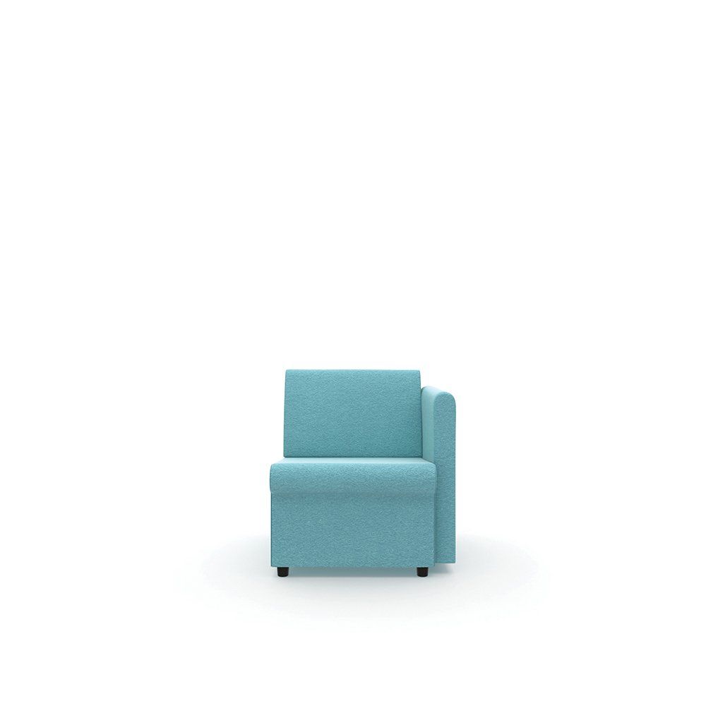 modular 100 series contract chair with left arm