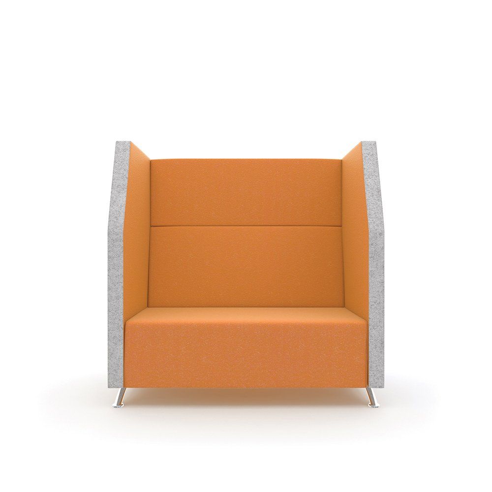 contract high back booth  seating for collaborative working and hospitality