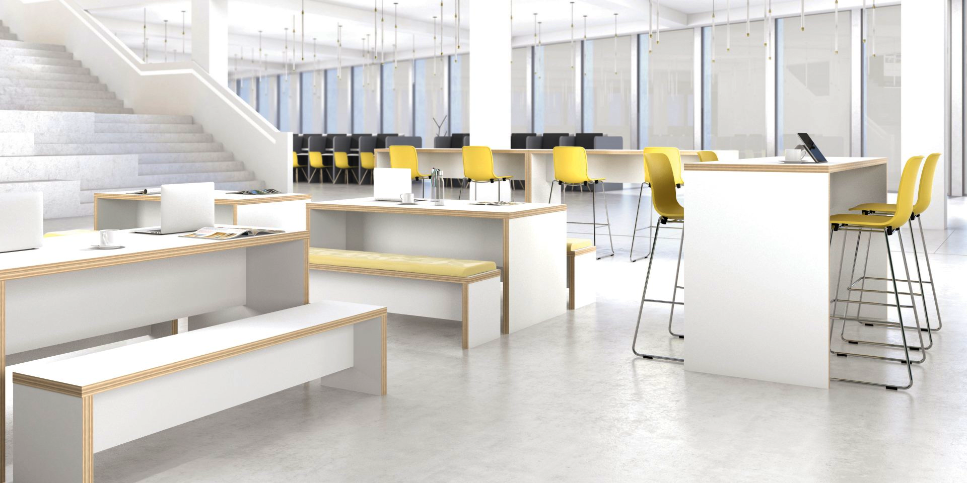 DS2 Scotland 200 Series contract modular sofa, chair and table range