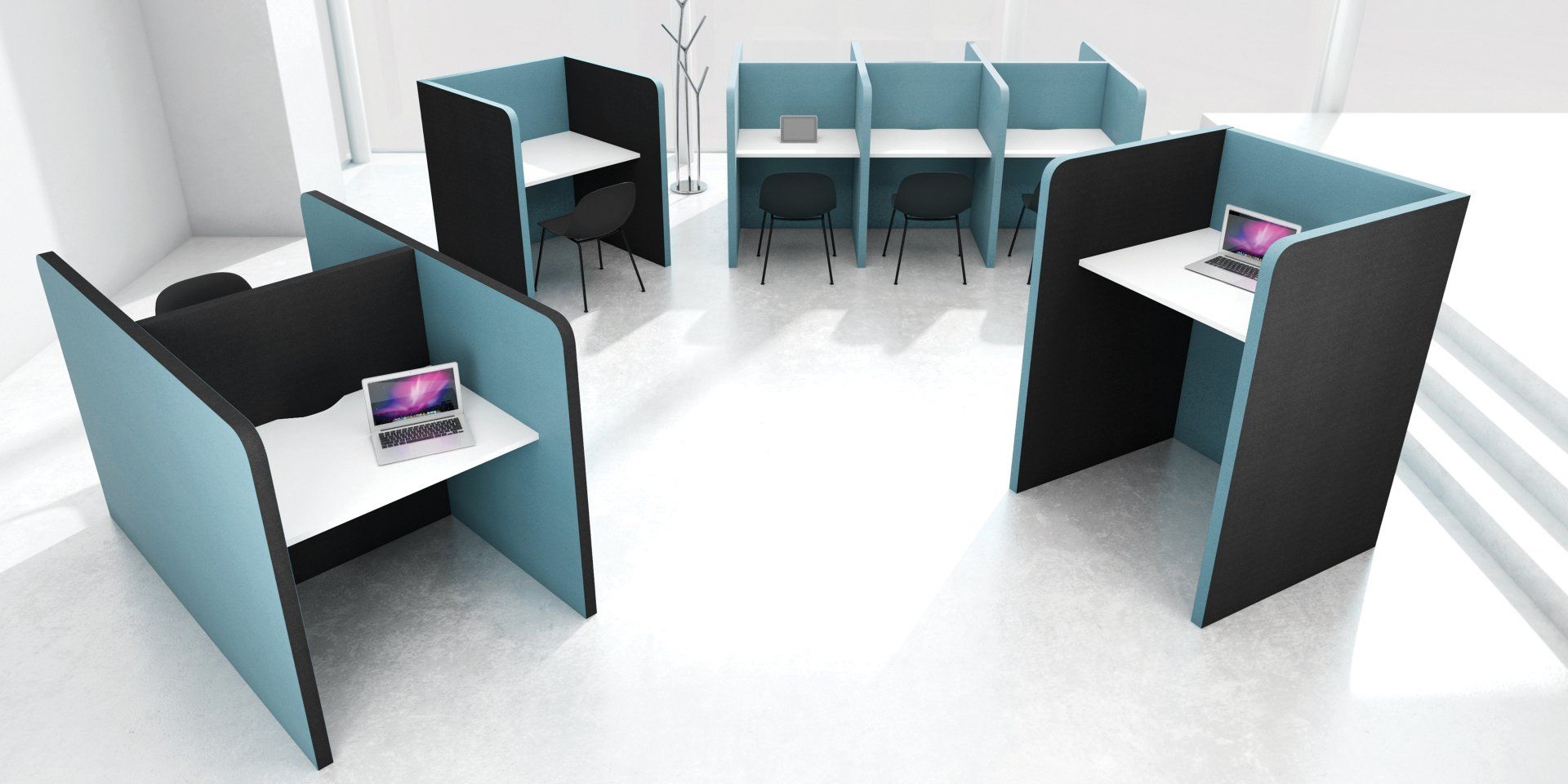 DS2 SOFT SEATING STUDY BOOTHS