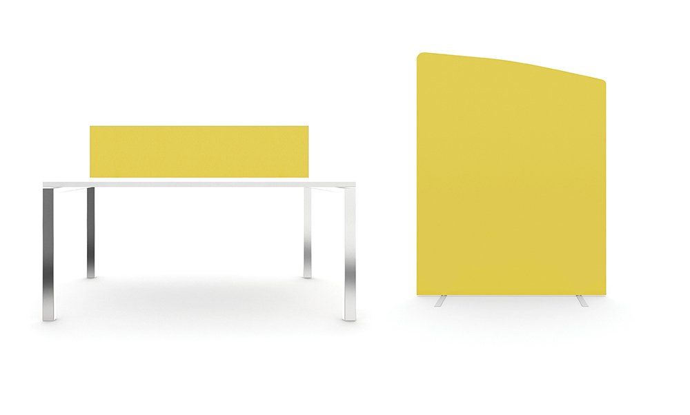 desk and freestanding screens for offices