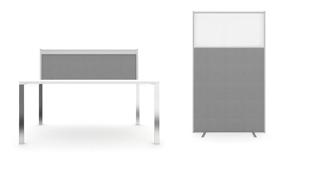 office framed screens with toolbars and accessories for office