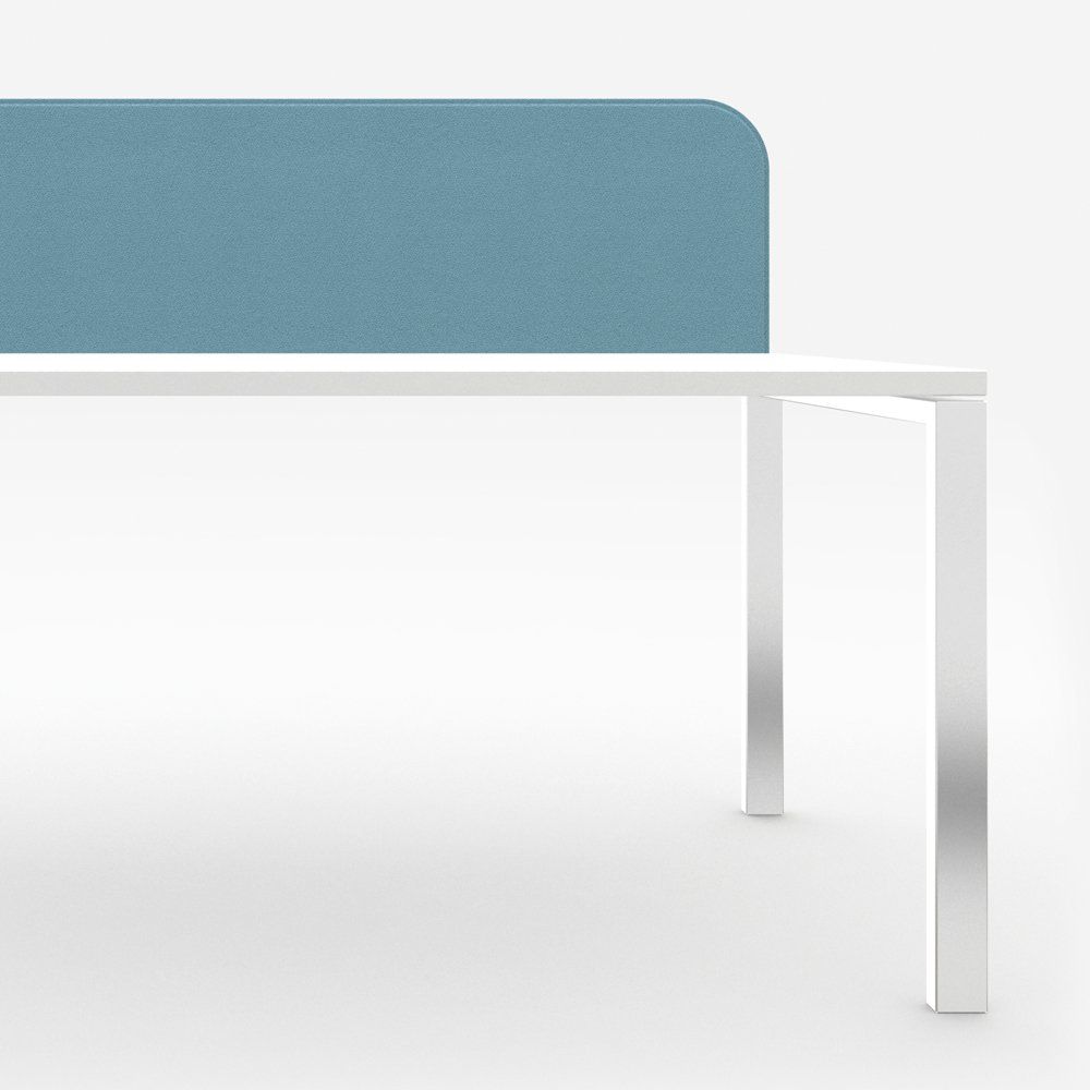 fabric, acrlyic and laminate office screens