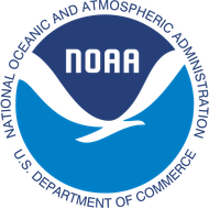 The logo for the National Oceanic and Atmospheric Administration