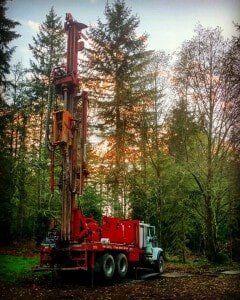 Drilling rig — Water well drilling in Port Orchard, WA