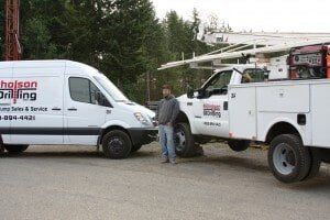 Company truck — Water well drilling in Port Orchard, WA