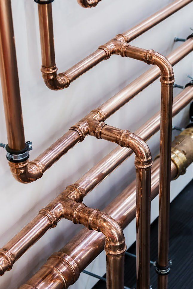 Copper Pipes — Lansing, MI — Michigan Plumbing