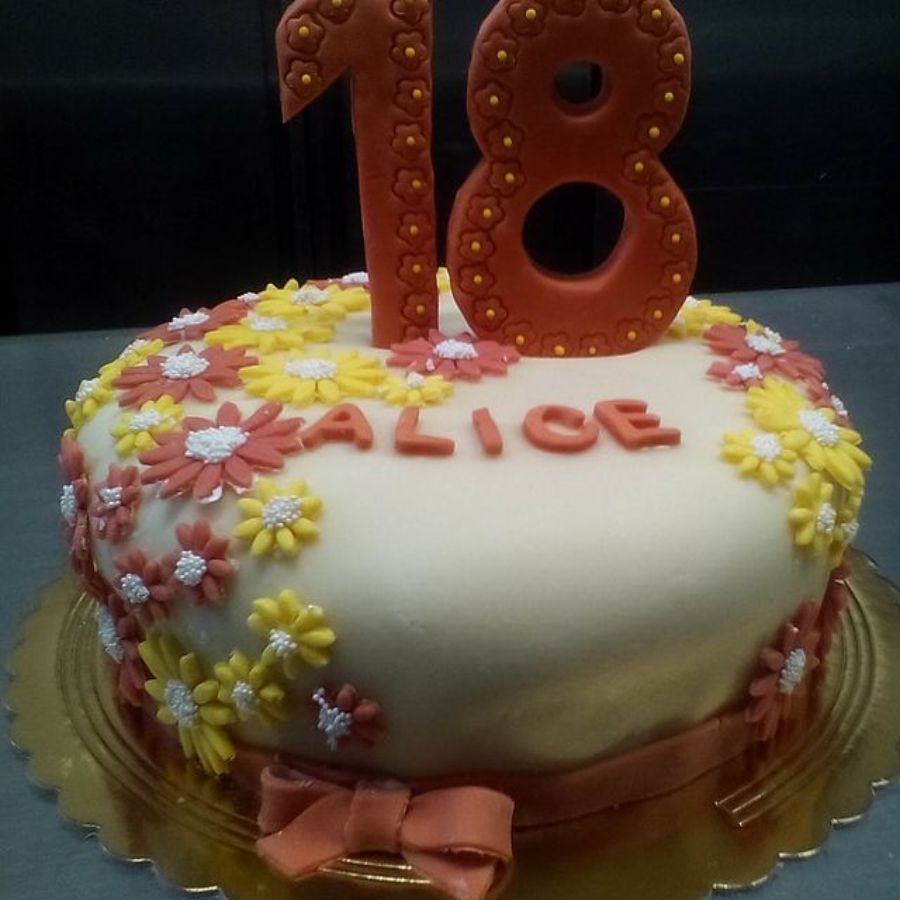 torta 18 anni