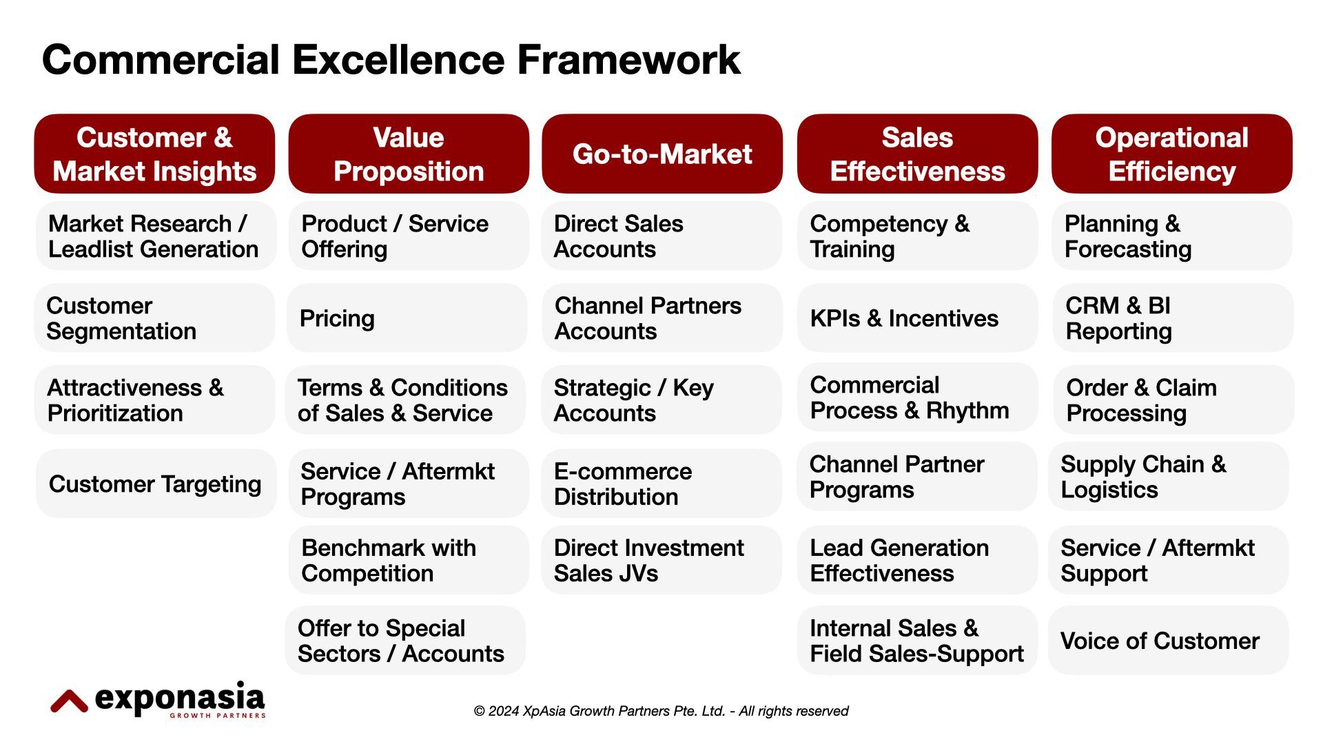 Commercial Excellence Framework