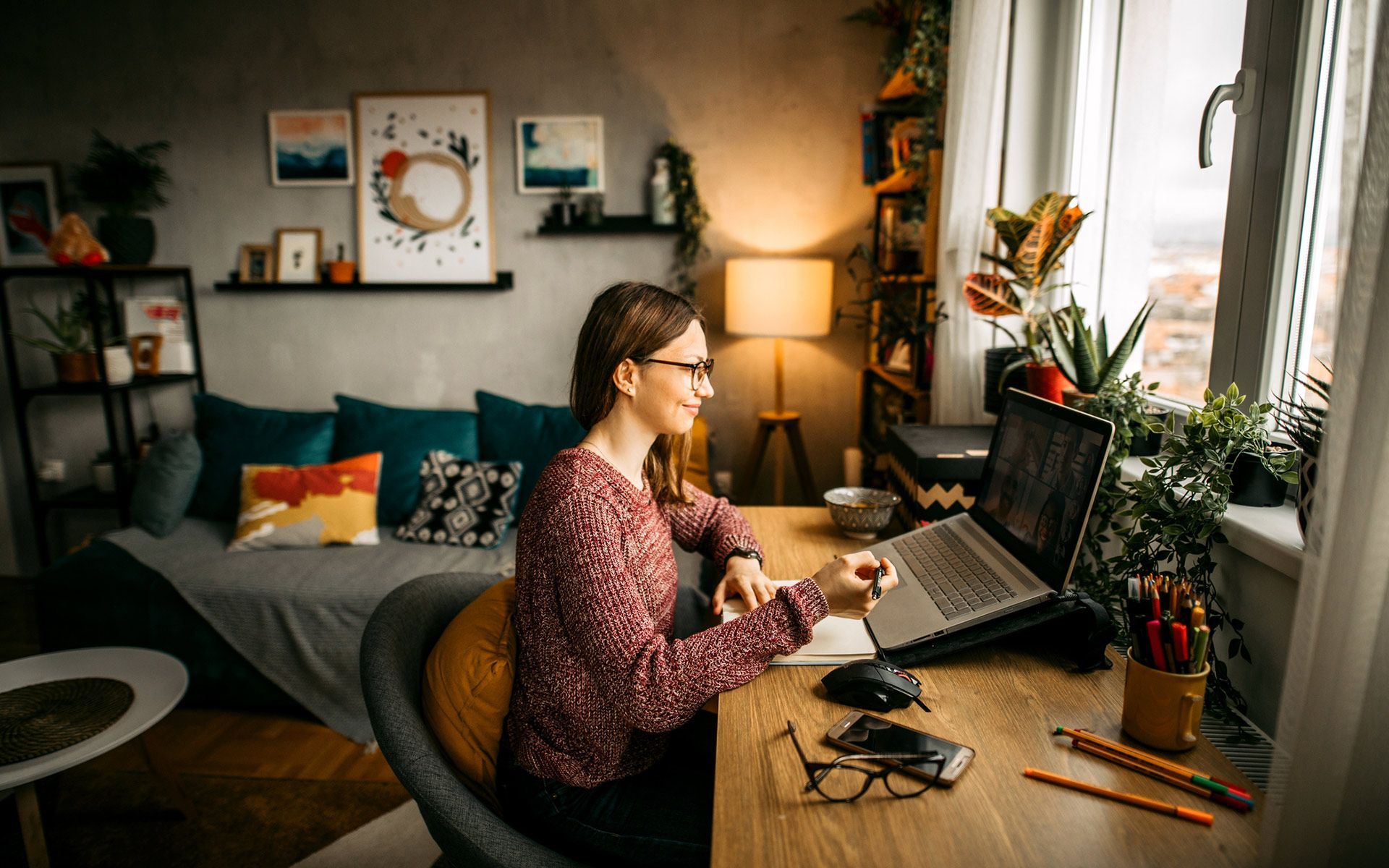 Woman Working — Portland, ME — Information Systems Of Maine