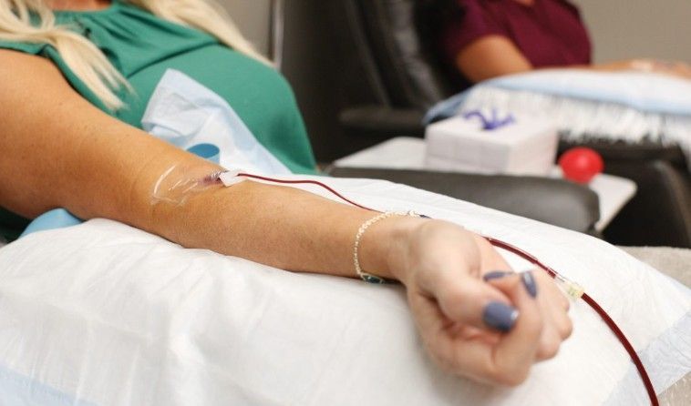 IV ozone therapy session in a clinical setting, Ozone therapy benefits infographic