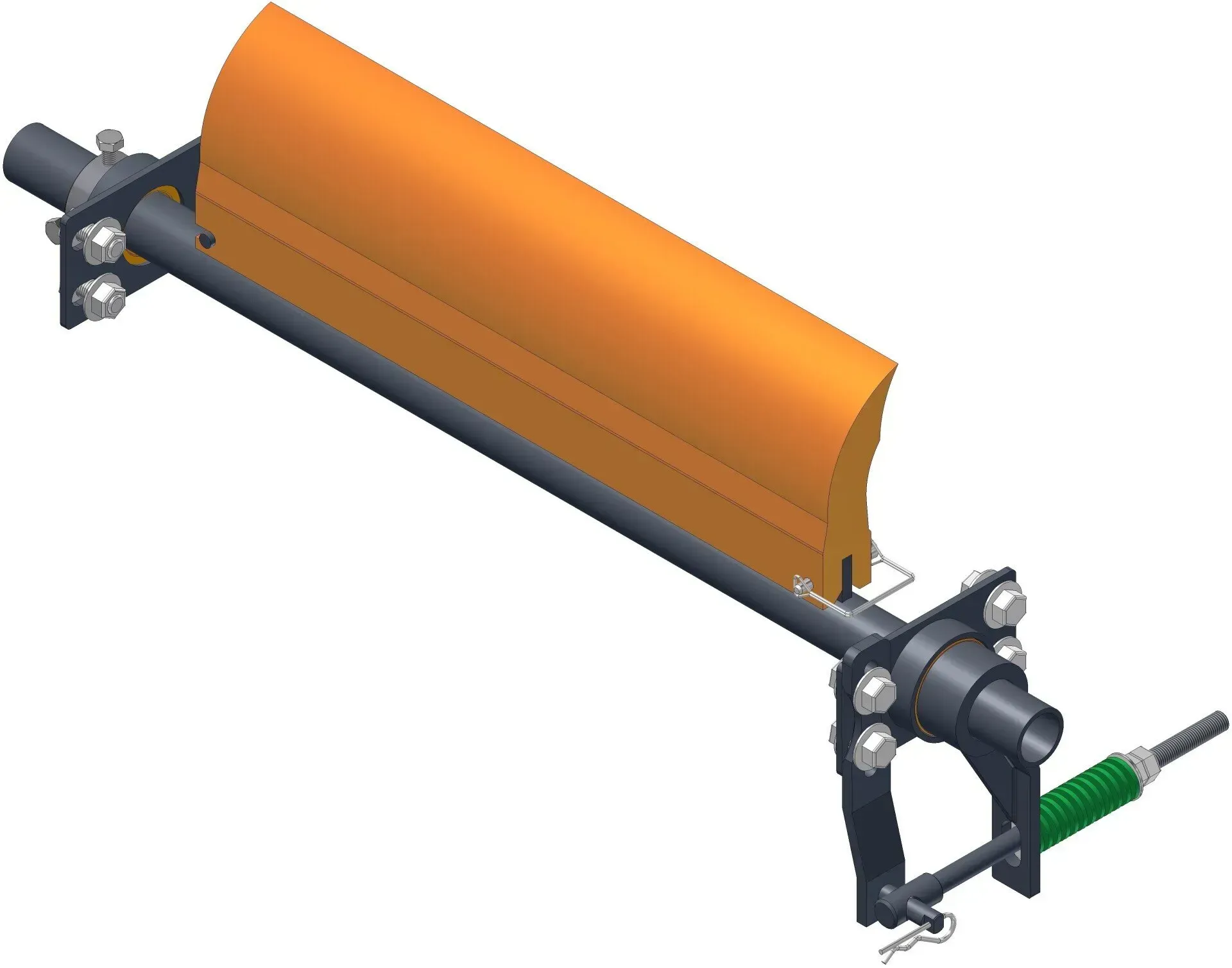 single piece blade primary cleaner